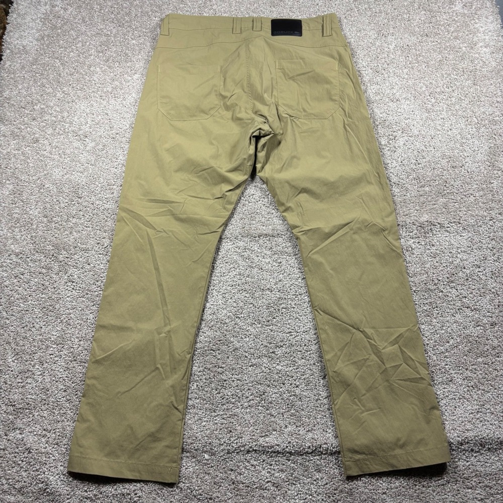 GORUCK Simple Pants Mens 34x32 Coyote Khaki Nylon Spandex Made in USA Tactical